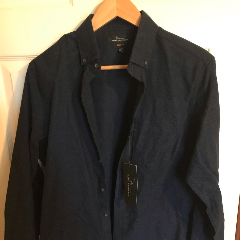 Marc Anthony NWT flannel size small
